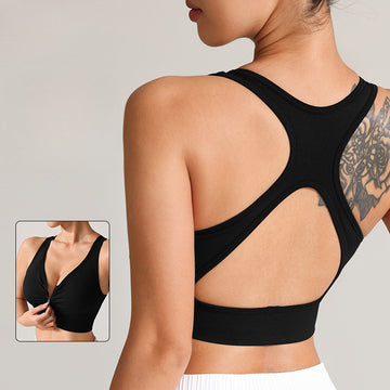 Shock-proof Gathering Running Sports Yoga Bra