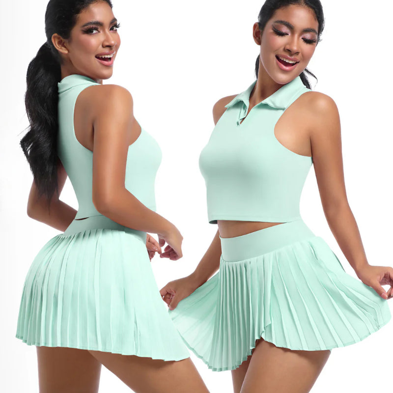 Outdoor casual T-shirt short skirt sportswear