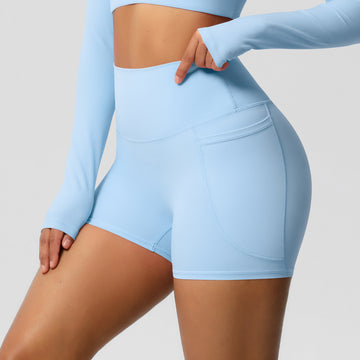 Yoga pants with pockets sports fitness pants