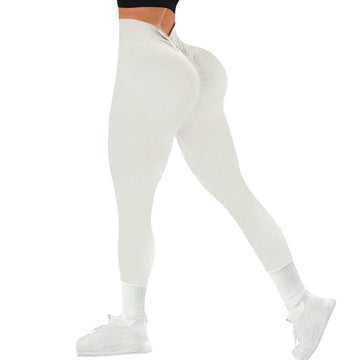 Seamless Rear V Yoga Leggings  S065