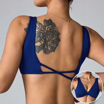 Beautiful Back Yoga Bra Without Rim
